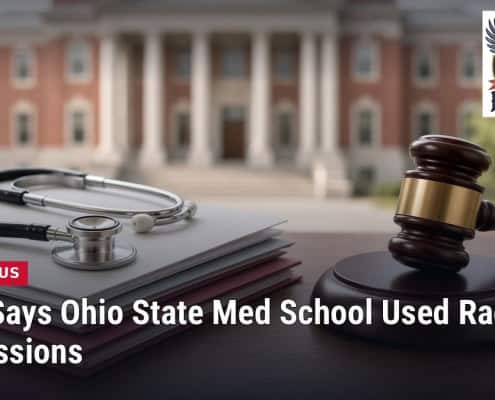 Fostoria News Ohio State Med School used race in admissions, DOJ says, legal controversy.